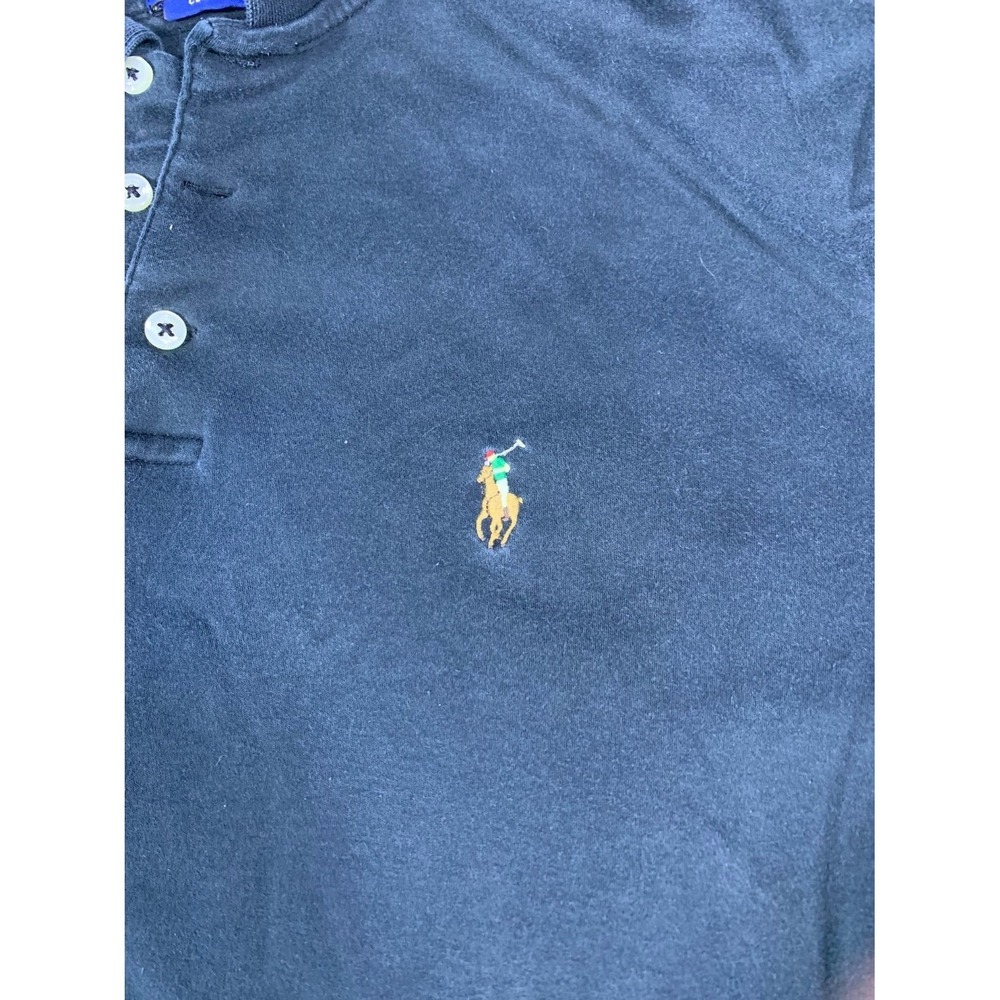 Polo Ralph Lauren Classic Fit Men's S Navy Blue Three-button Placket - Picture 2 of 8